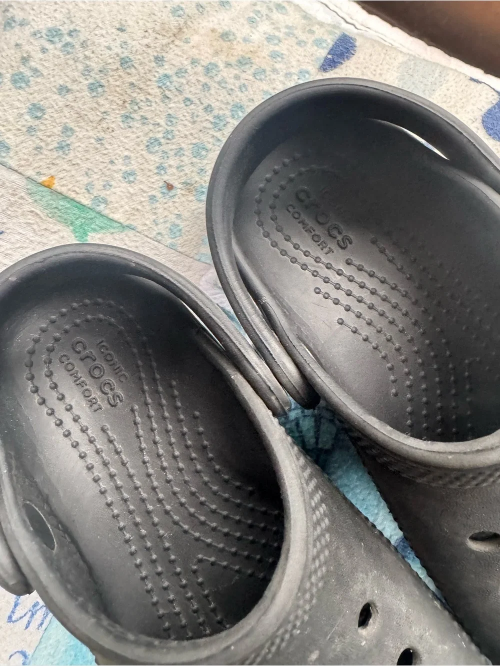 CROCS Kids Black Classic size C9 Shoes